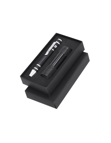 Set Herramienta Multifuncional con Linterna y Destornillador