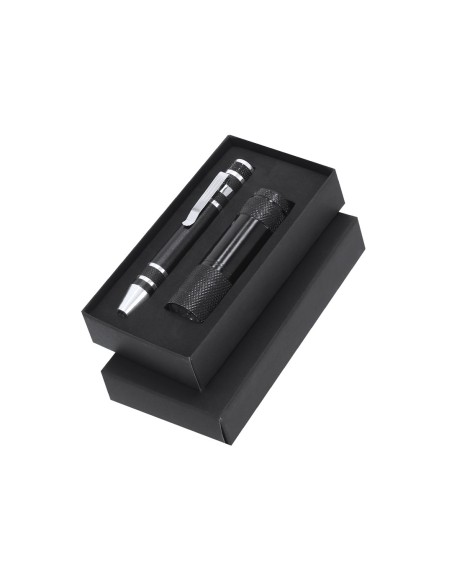 Set Herramienta Multifuncional con Linterna y Destornillador