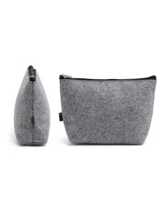 Neceser fieltro RPTE gris oscuro personalizable