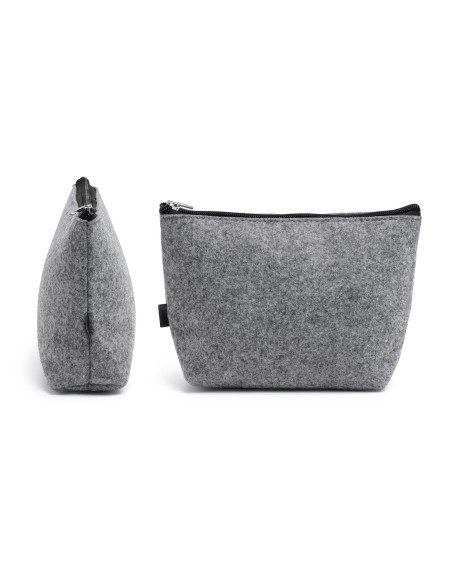 Neceser fieltro RPTE gris oscuro personalizable