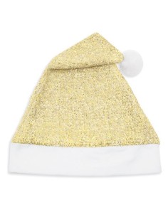 Gorro papa noel metalizado navidad 2