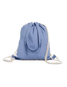 Saco mochila asa de bolsa en algodón