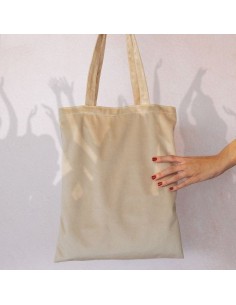 Bolsa terciopelo beige sublimable