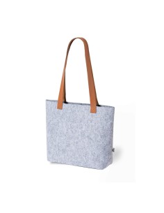 Bolsa Fieltro Marli Rpet asas de cuero 2