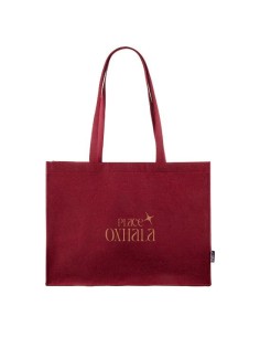 Bolsa fieltro burdeos 2