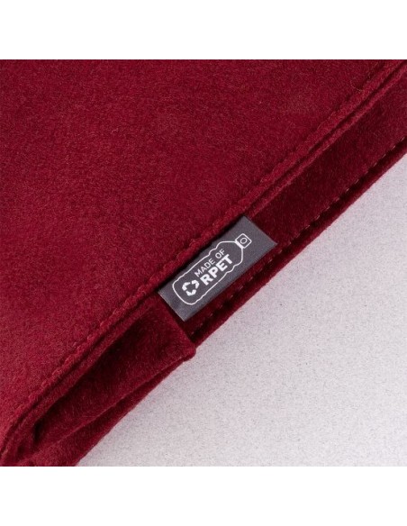 Bolsa fieltro burdeos