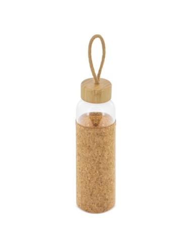 Botella con funda de corcho 500ml personalizacion laser, vinilo adhesi
