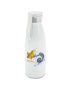Botella de aluminio con tapa de silicona para sublimación 2
