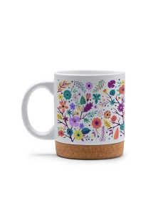 Taza sublimacion base corcho 2