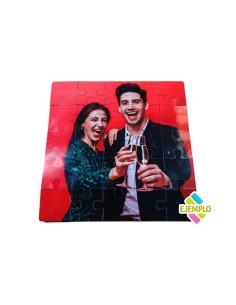 Puzzle en madera DM3 sublimacion cuadrado 2