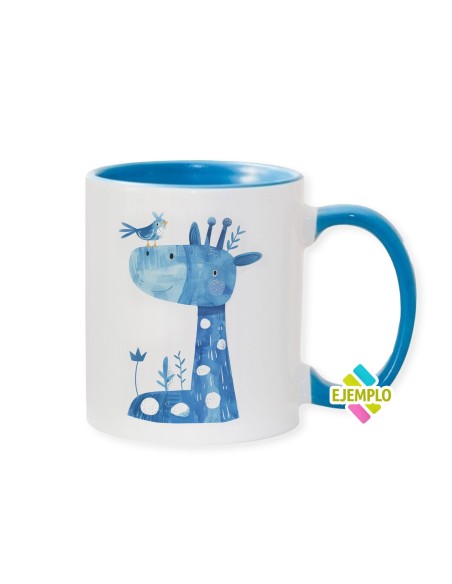 Taza cerámica A+ 11oz color sublimación