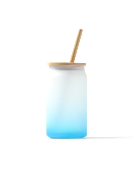 Vaso de cristal degradado sublimable