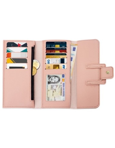 Cartera monedero rosa