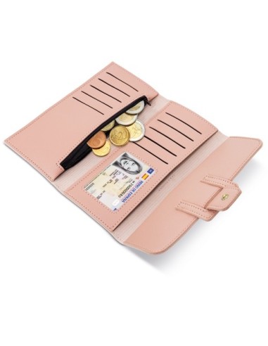 Cartera monedero rosa