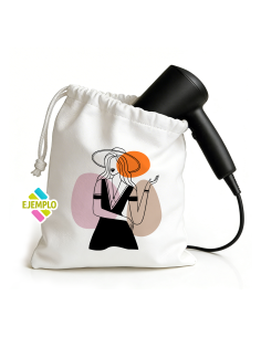 Saco ajustable blanco grande sublimacion 47x35cm aprox 2