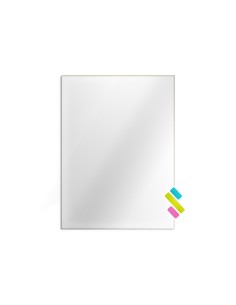 Panel sublimacion cara brillo 1 cara 30x40cm + corte laser ( area 25x35cm )