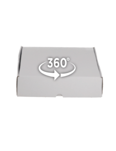 caja automontable blanca plana 21 x 5 x 25 cm
