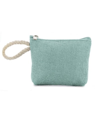 Monedero barato yute personalizable con vinilo textil