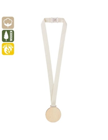 Medalla Ecológica de Madera Personalizable | Venta al por Mayor