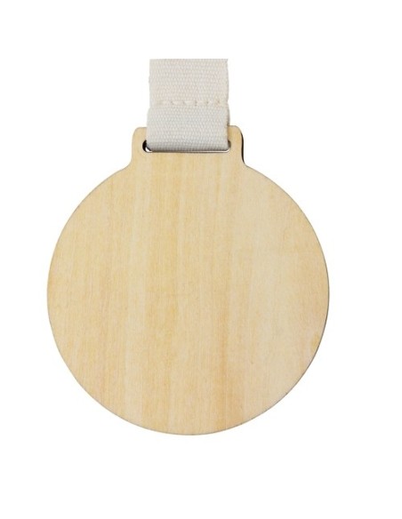 Medalla Ecológica de Madera Personalizable | Venta al por Mayor