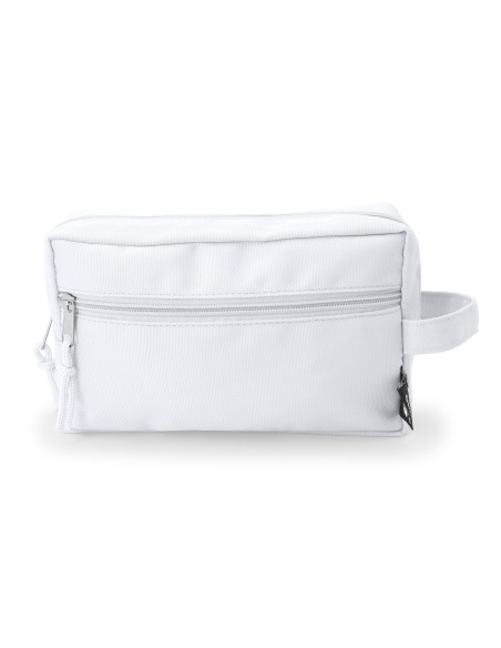 Estuche de dos compartimentos con cremallera