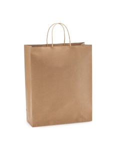 Bolsa papel mediana marron 25cm/31cm/11cm 2