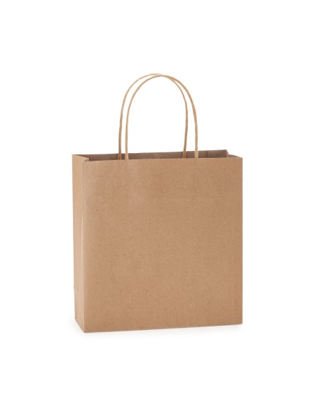 Bolsa papel pequeña marron 22cm/23cm/9cm