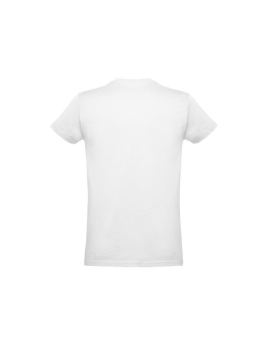 Camiseta color blanco Ankara hombre 190gr