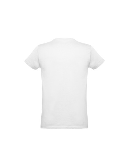 Camiseta color blanco Ankara hombre 190gr