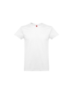 Camiseta color blanco Ankara hombre 190gr
