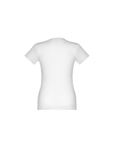 Camiseta color blanco Ankara mujer 190gr