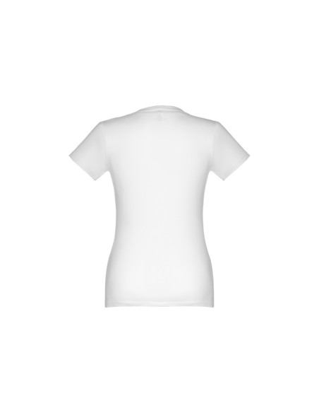 Camiseta color blanco Ankara mujer 190gr