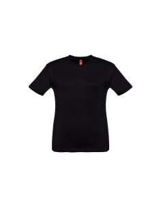 Camiseta color negro Ankara infantil 190gr