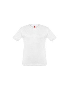 Camiseta color blanco Ankara infantil 190gr