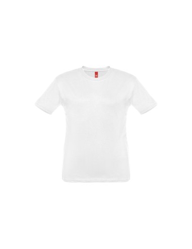 Camiseta color blanco Ankara infantil 190gr