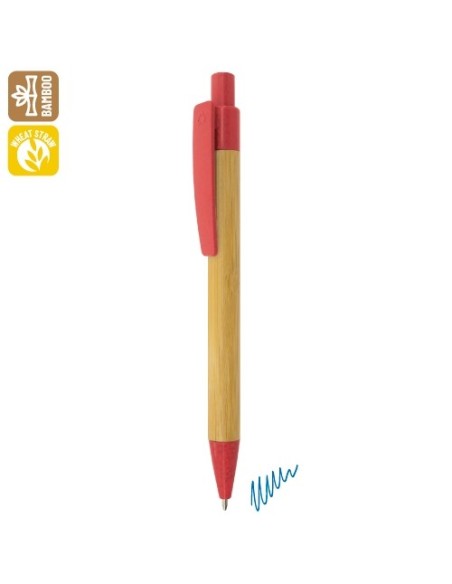 Bolígrafo bambú personalizado | Regalo publicitario