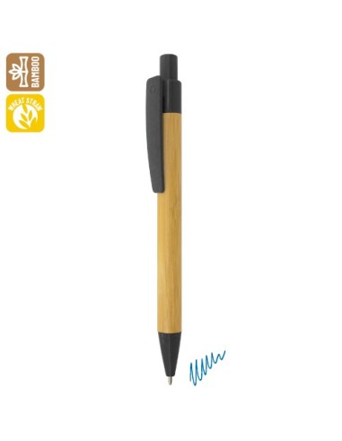Bolígrafo bambú personalizado | Regalo publicitario