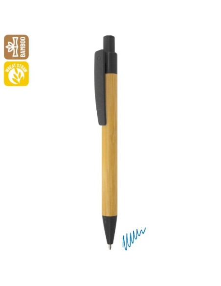 Bolígrafo bambú personalizado | Regalo publicitario