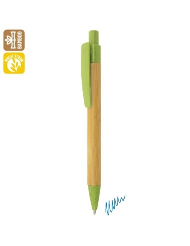 Bolígrafo bambú personalizado | Regalo publicitario