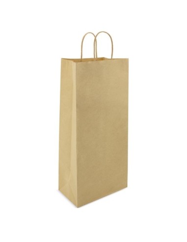 Nueva Bolsa de papel marron 18X39X8cm