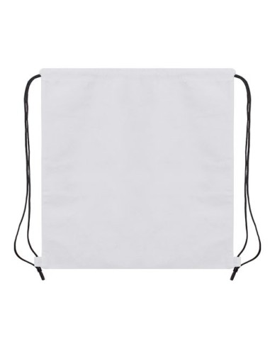 Saco mochila poliester 210 cordon negro