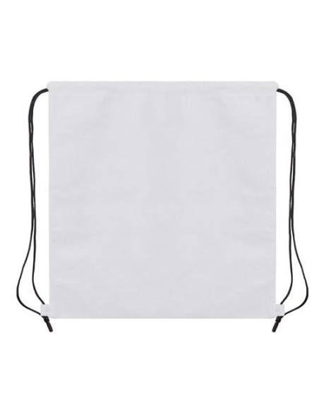 Saco mochila poliester 210 cordon negro