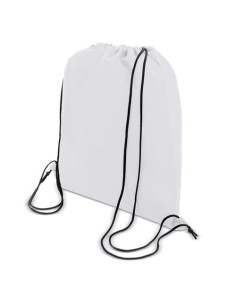 Saco mochila poliester 210 cordon negro 2