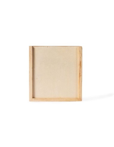 Juego de cartas y dados en caja de madera