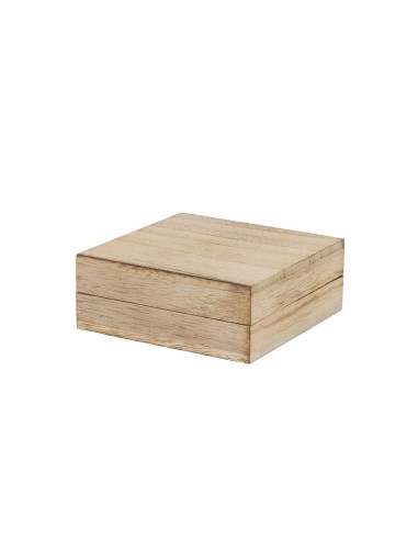 Caja de madera personalizable especial para laser