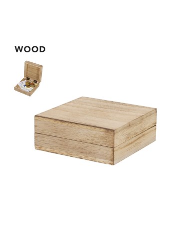 Caja de madera personalizable especial para laser