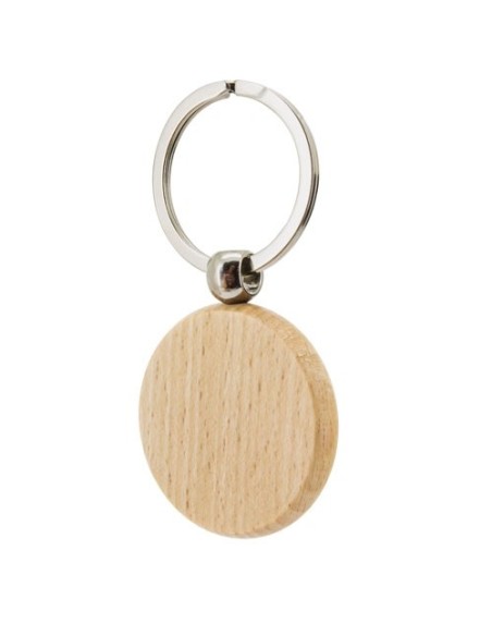 Llavero de madera para grabado láser personalizado