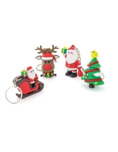 Llaveros Navideños 3D | Set de 10 Modelos 2
