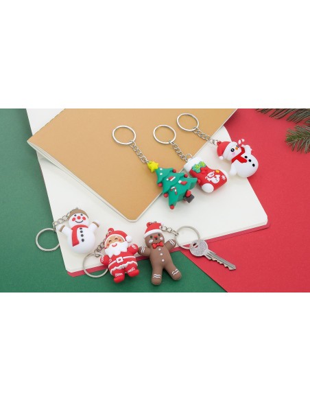 Llaveros Navideños 3D | Set de 10 Modelos
