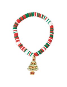 Set de 10 pulseras navidadeñas 2